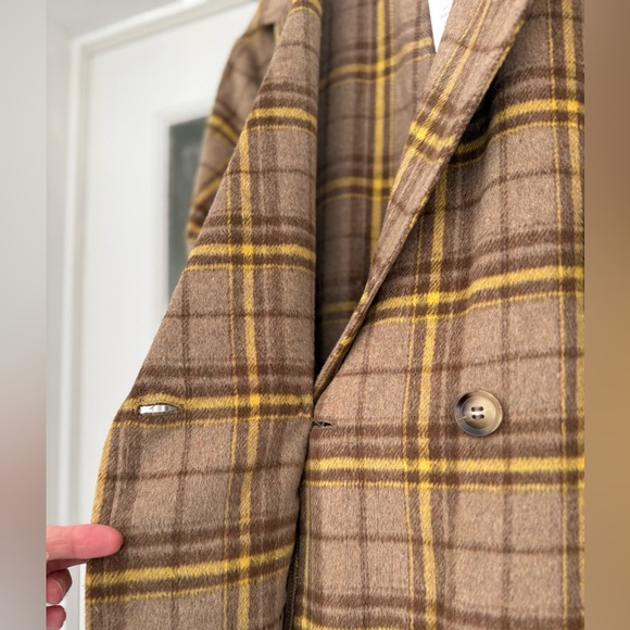 NWT Sadie & Sage Jenny Plaid Double Breasted
Coat - S - Picture 10 of 14